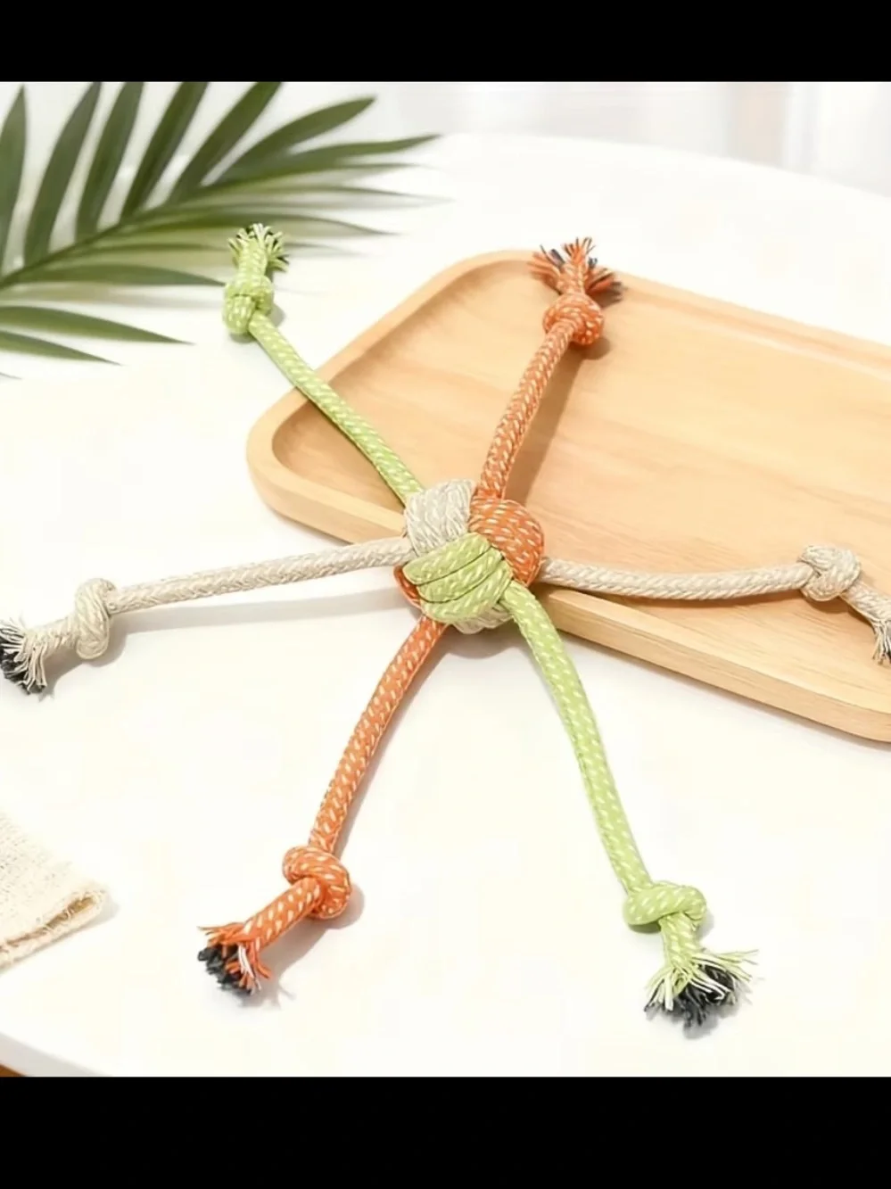 Braided NWT Rope Star Tug Toy For Medium Breed Dogs